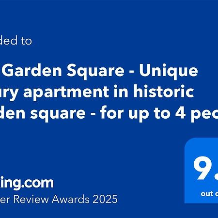 The Garden Square - Unique Luxury Apartment In Historic Garden Square - Ideal For 2 People York Eksteriør bilde